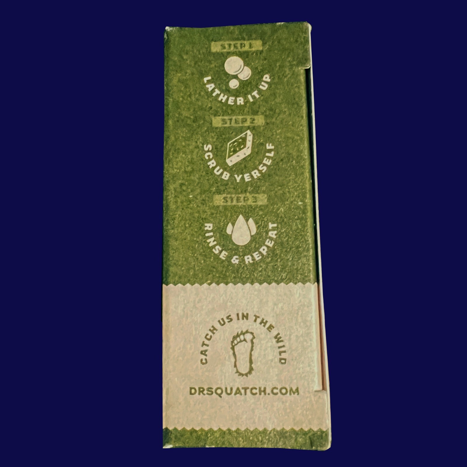 DR Squatch Wisdom Wash Soap Limited Edition Lotus Leaf Zero Grit
