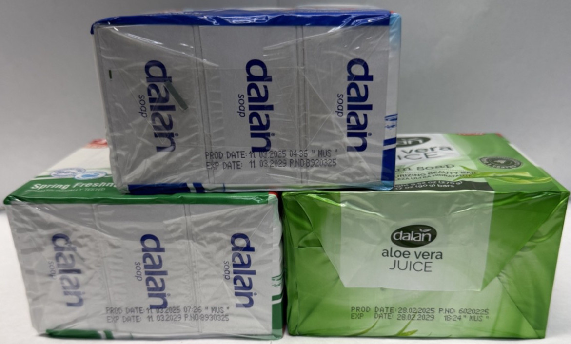 9 BARS SOAP OCEAN R ,SPRING R AND ALOE VERA DALAN 3.17 OZ EACH FREE SHIPPING NEW