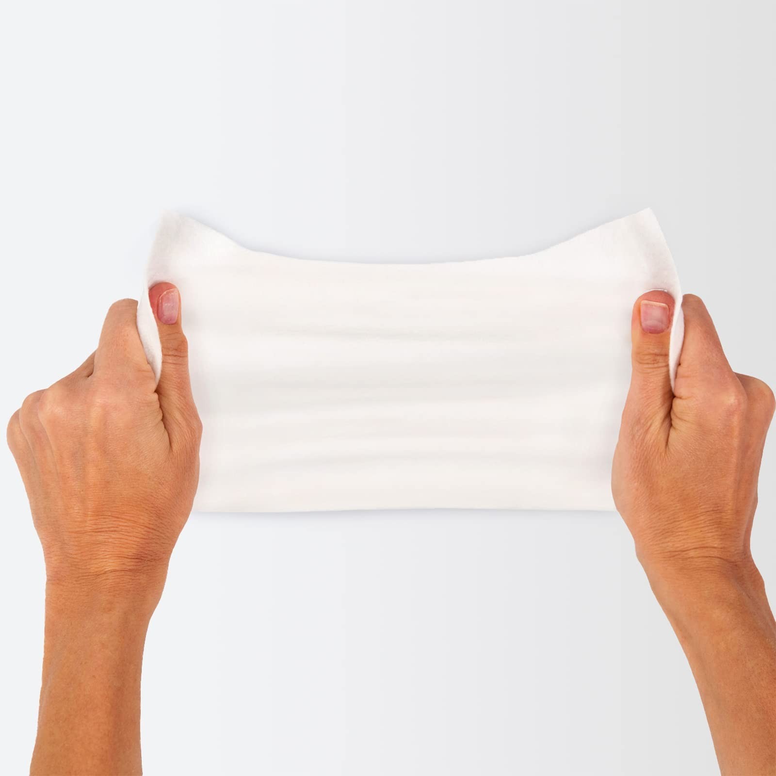 Ultra-Soft Rinse-Free Bath Cleansing Washcloths – 8 Fragrance-Free Wipes