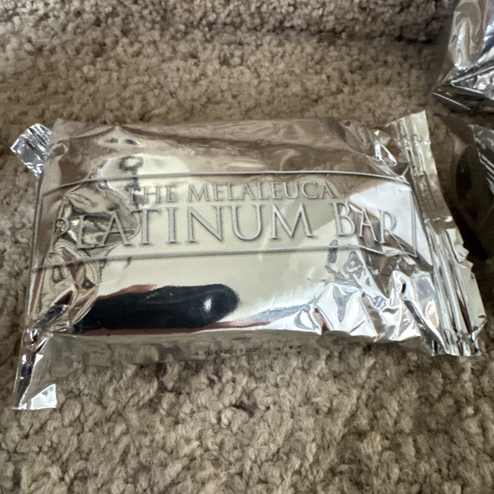 4 Bars MELALEUCA PLATINUM BAR 4.5 OZ. Factory Sealed~FAST, FREE SHIPPING!!