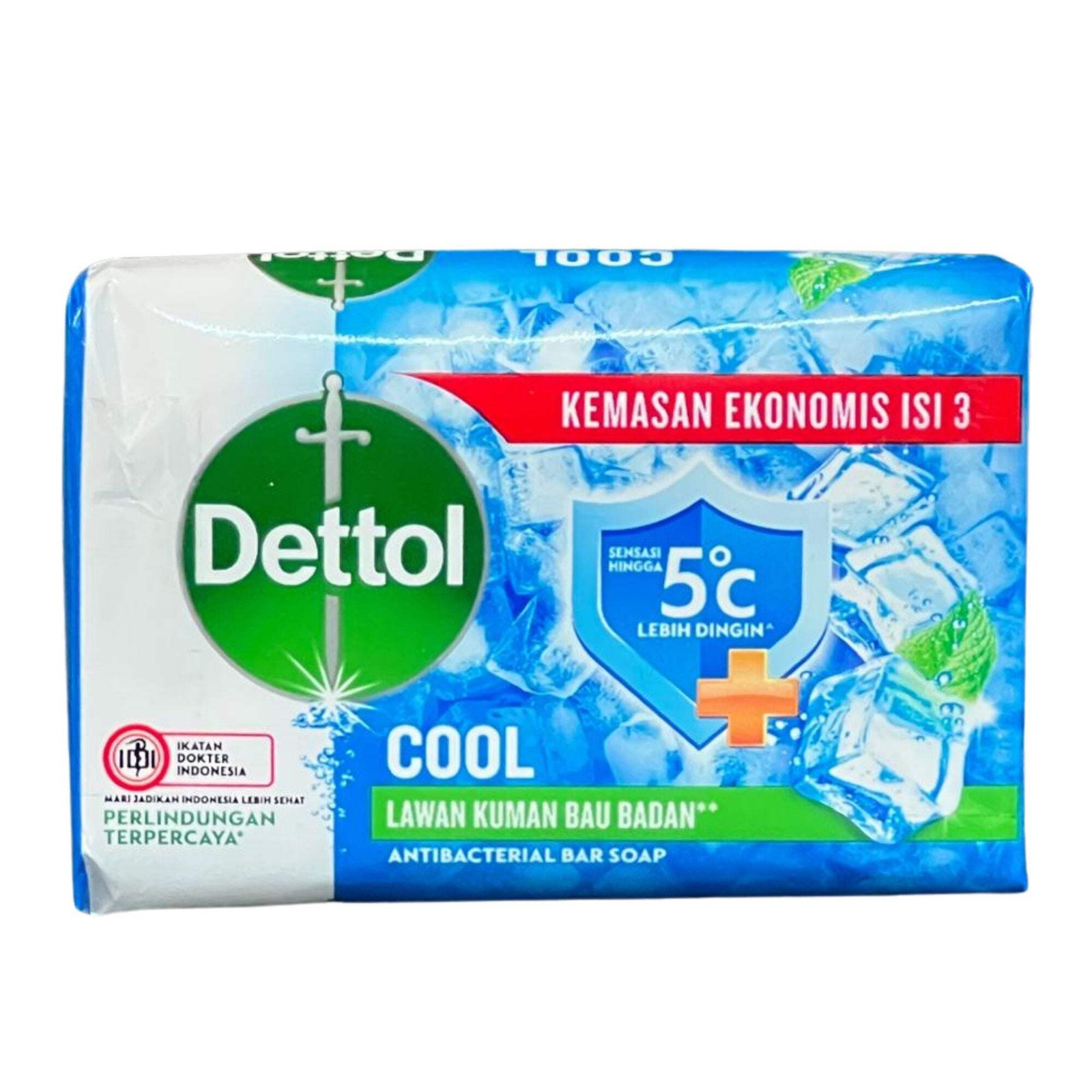 Dettol Cool Antibacterial Bar Soap – 100g