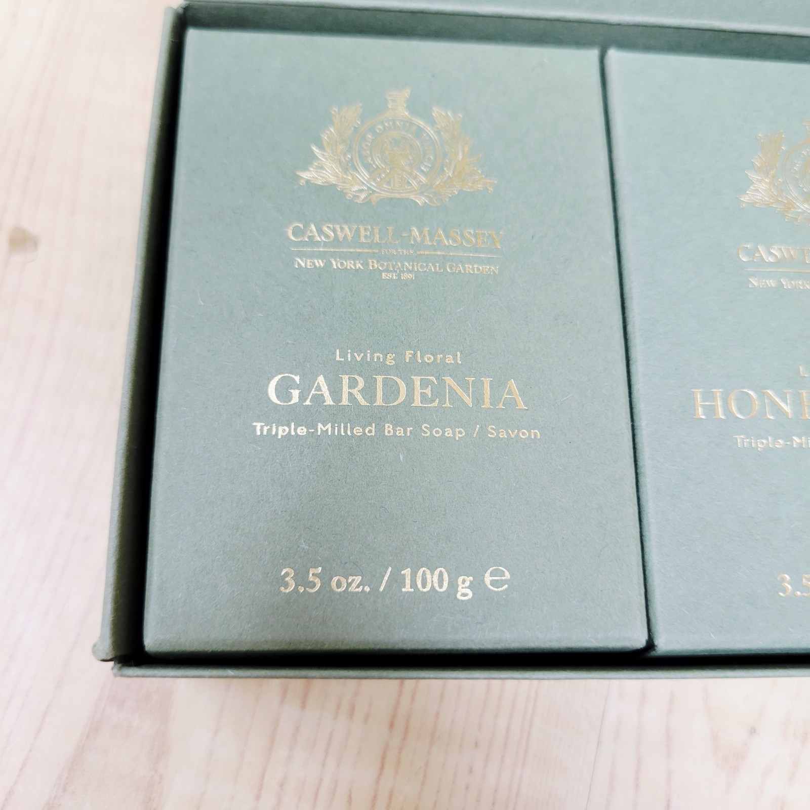 Caswell & Massey Bar Soap Trio Lilac, Gardenia & Honeysuckle – Triple Milled