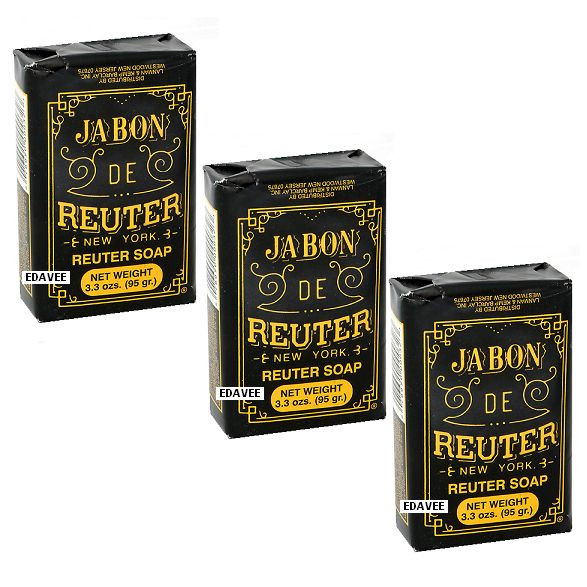 REUTER BAR SOAPS 3.3 OZ JABON ROMPE HECHIZOS SAVON
