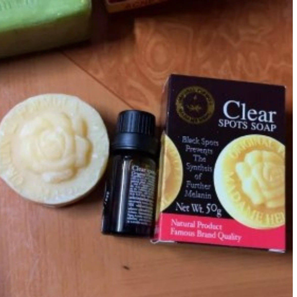 Soap Heng Madame Clear Spots Natural Herbal Acne White Skin Lightening White x 6