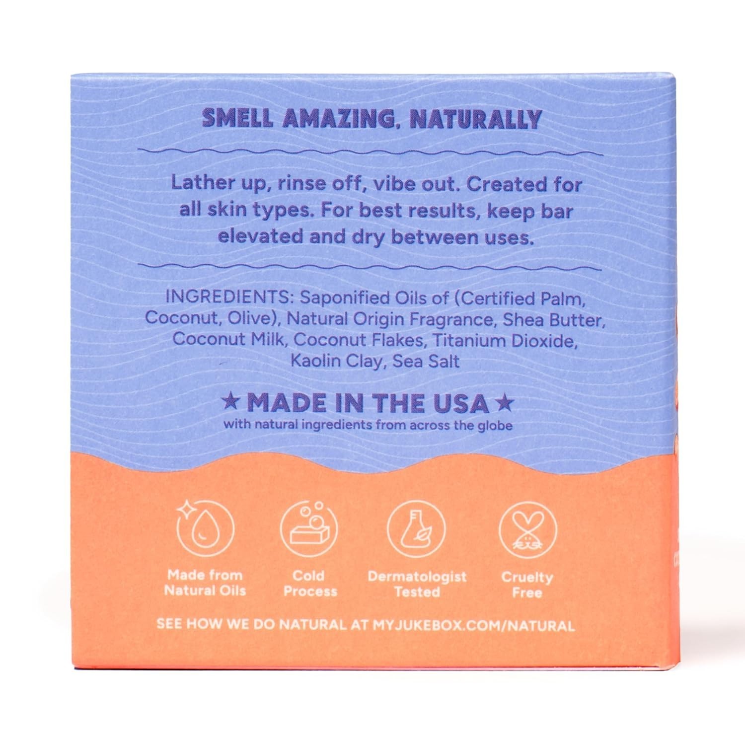 Natural Womens Bar Soap Set 5 Pack Creamy Lather Shower Bath Skin Care Gift Set