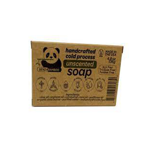 Unscented Handcrafted Cold Processed Soap 1 Count