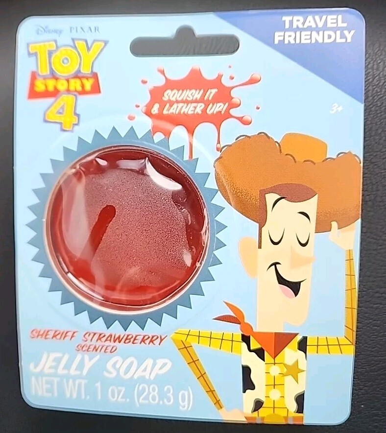 Centric Beauty Disney Toy Story 4 Bath Jelly Gift Soap Set Of 2 NEW