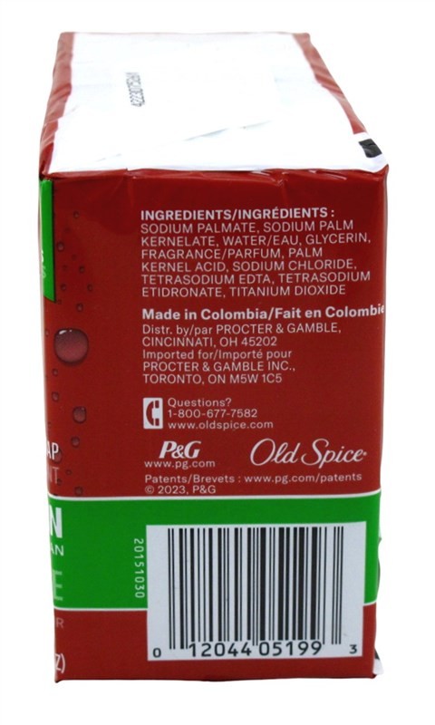 (2 PACK) Old Spice Bar Soap 3.17 Ounce Extra Clean 4 Count