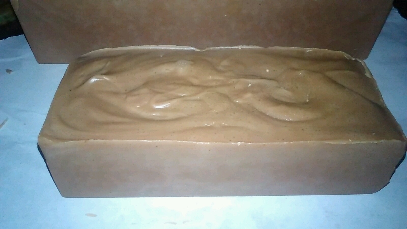 2 lb. Goat Milk Soap Loaf Oatmeal & Honey w/ SHEA