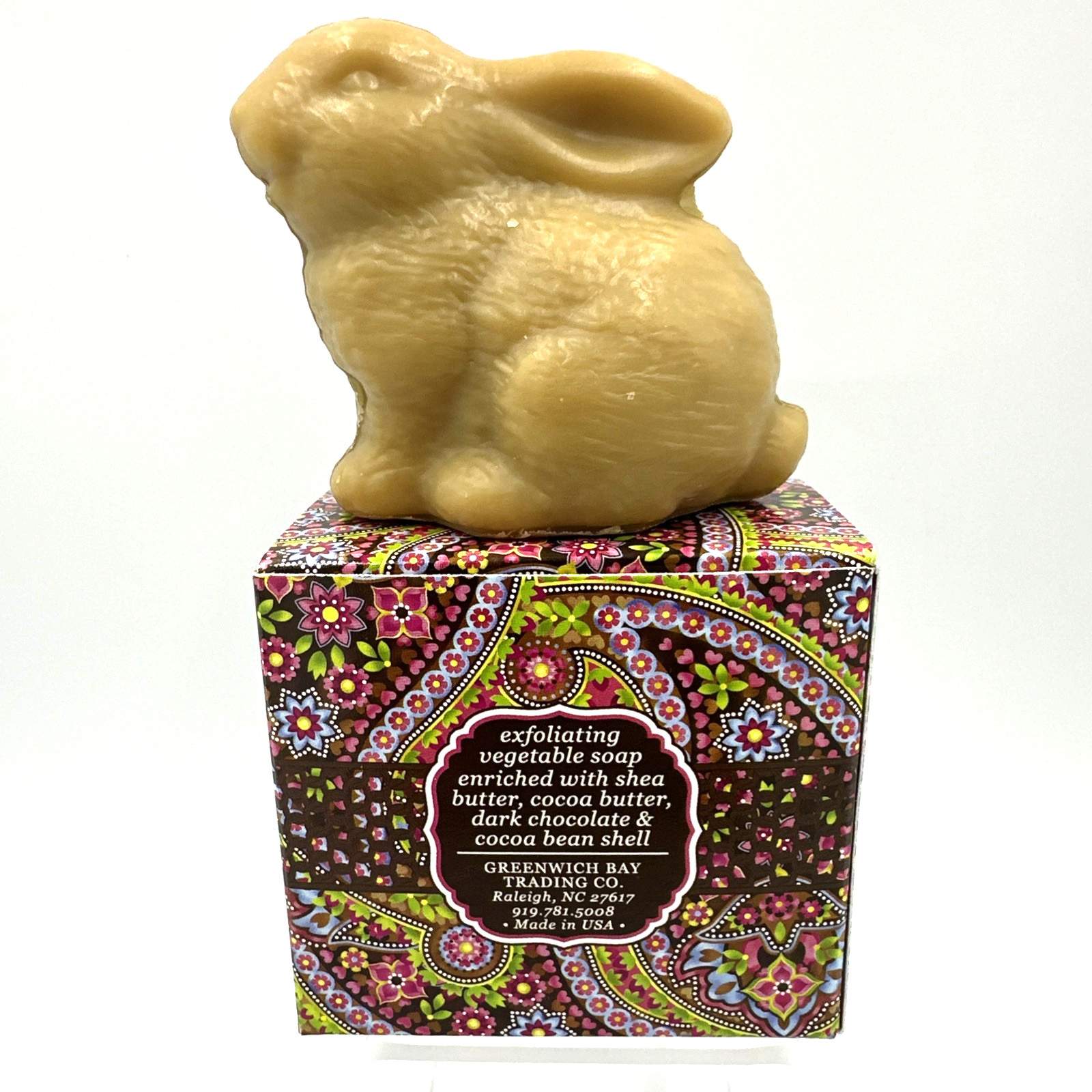 Greenwich Bay Sweet Little Bunny Sculpted Soap Lot Of 5 (3oz Each) 2.5 x 3 Inch