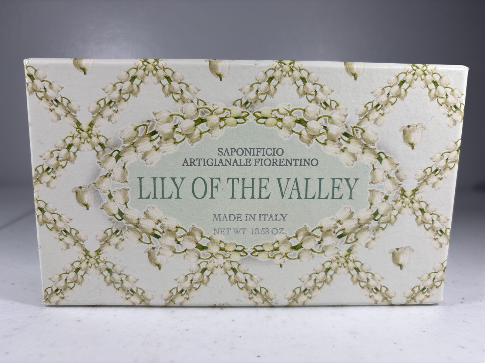 Saponificio Artigianale Fiorentino Lily Of The Valley Boxed Soap 10.58 oz Italy