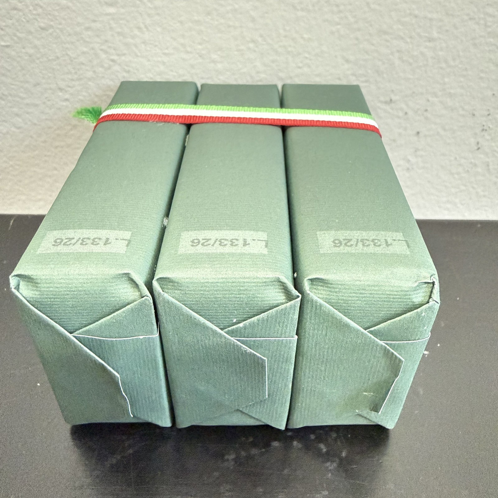 Saponificio Triple Milled Italian Luxury Soap Green Tea The Vert 3×5.2oz Bars