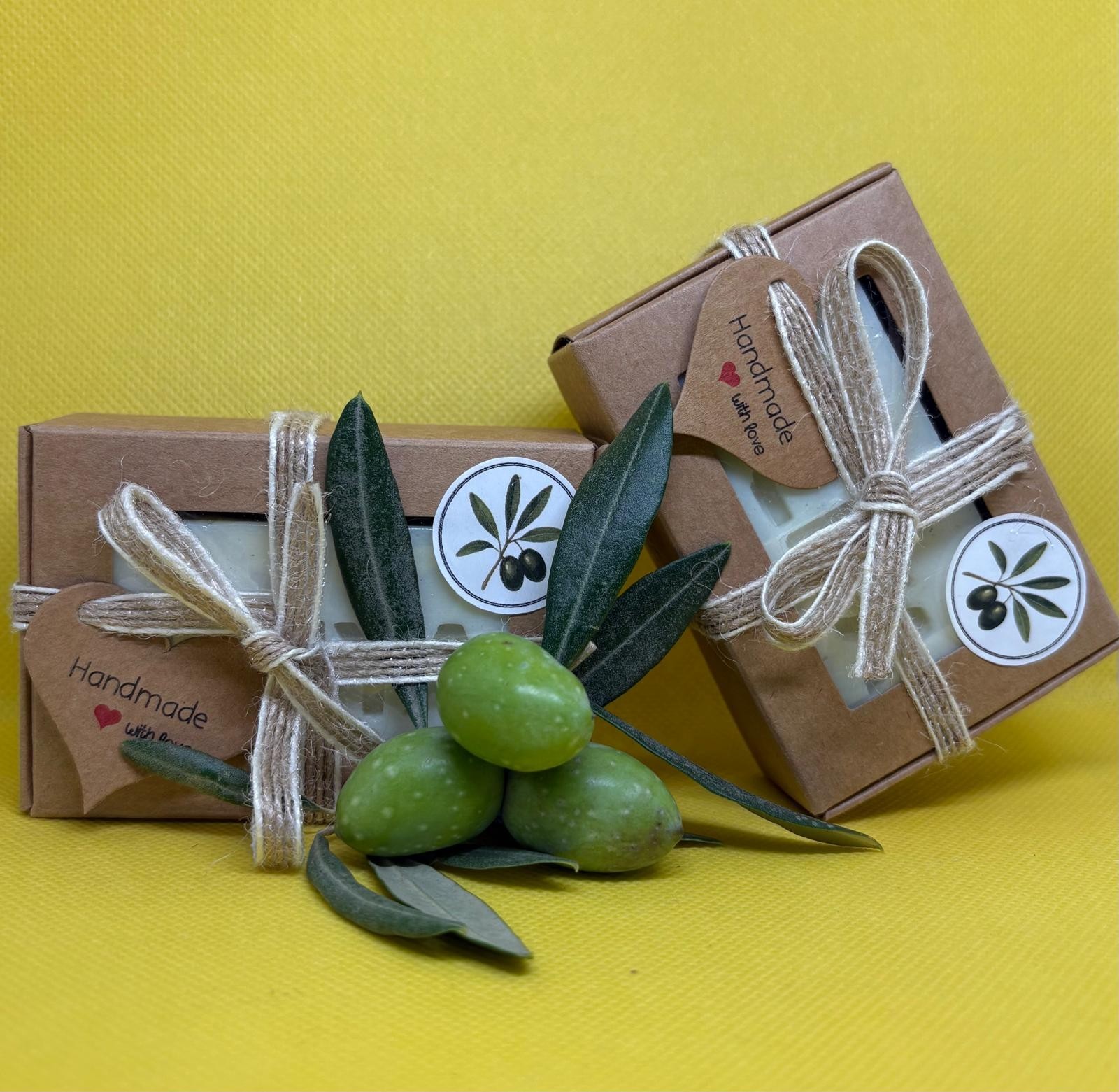 Olive Oil Soap-Natural Handmade Soap Bar ( 4 – pcs ) 90gram