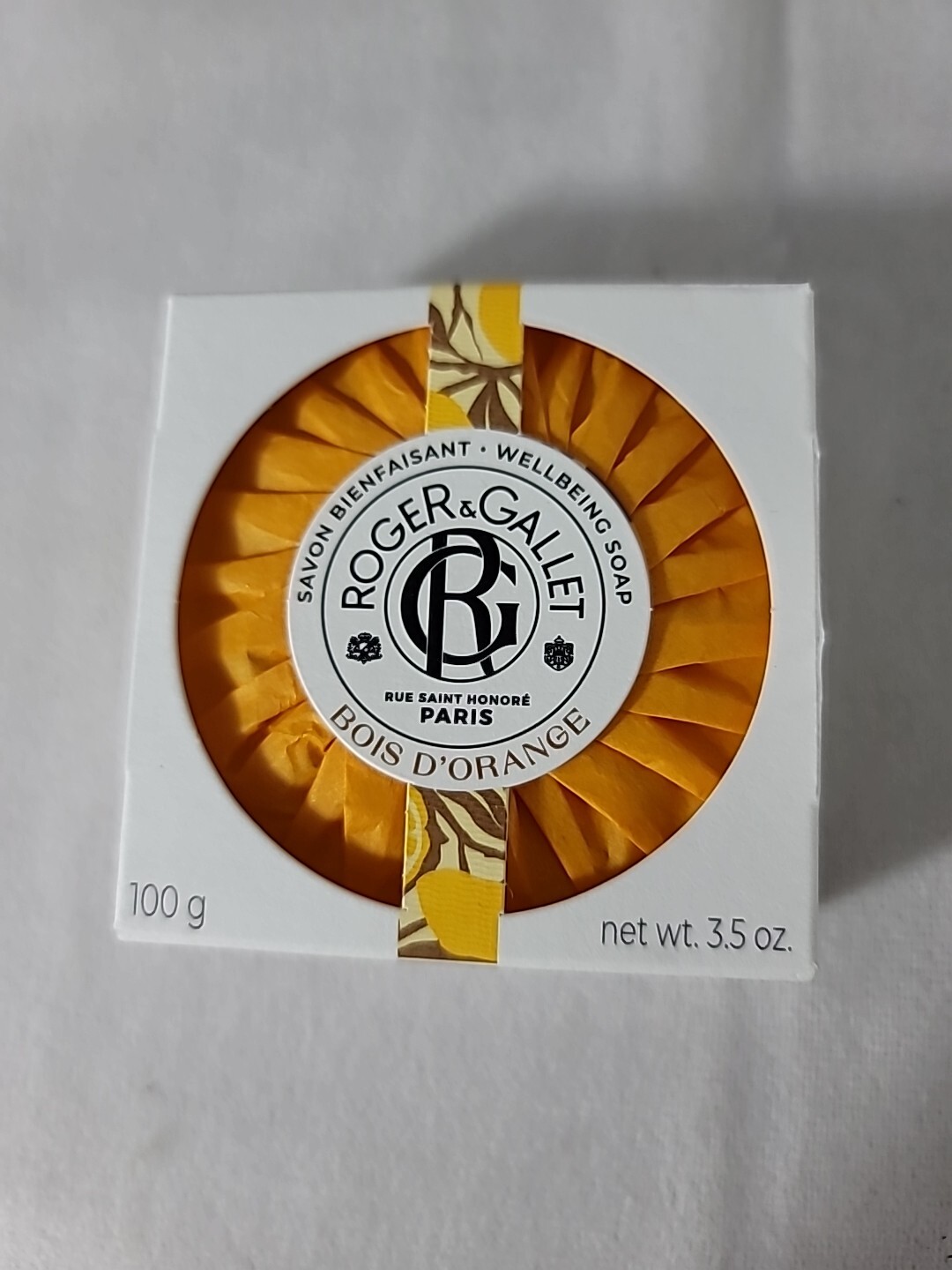 Roger&Gallet – Bois d’Orange Scented Soap 100gr (3.53oz) – NEW & FREE SHIPPING