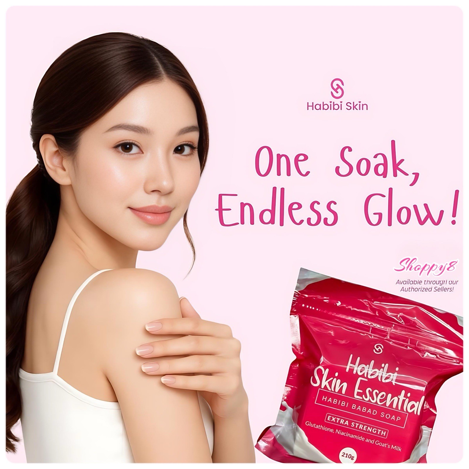 2X Pack Habibi Skin Essential BABAD SOAP, 210g