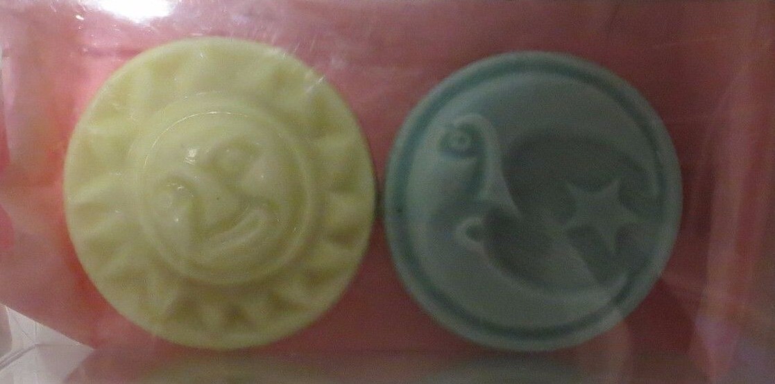 Sun and Moon Soap Bar set of 2 ( 2 oz. each bar)