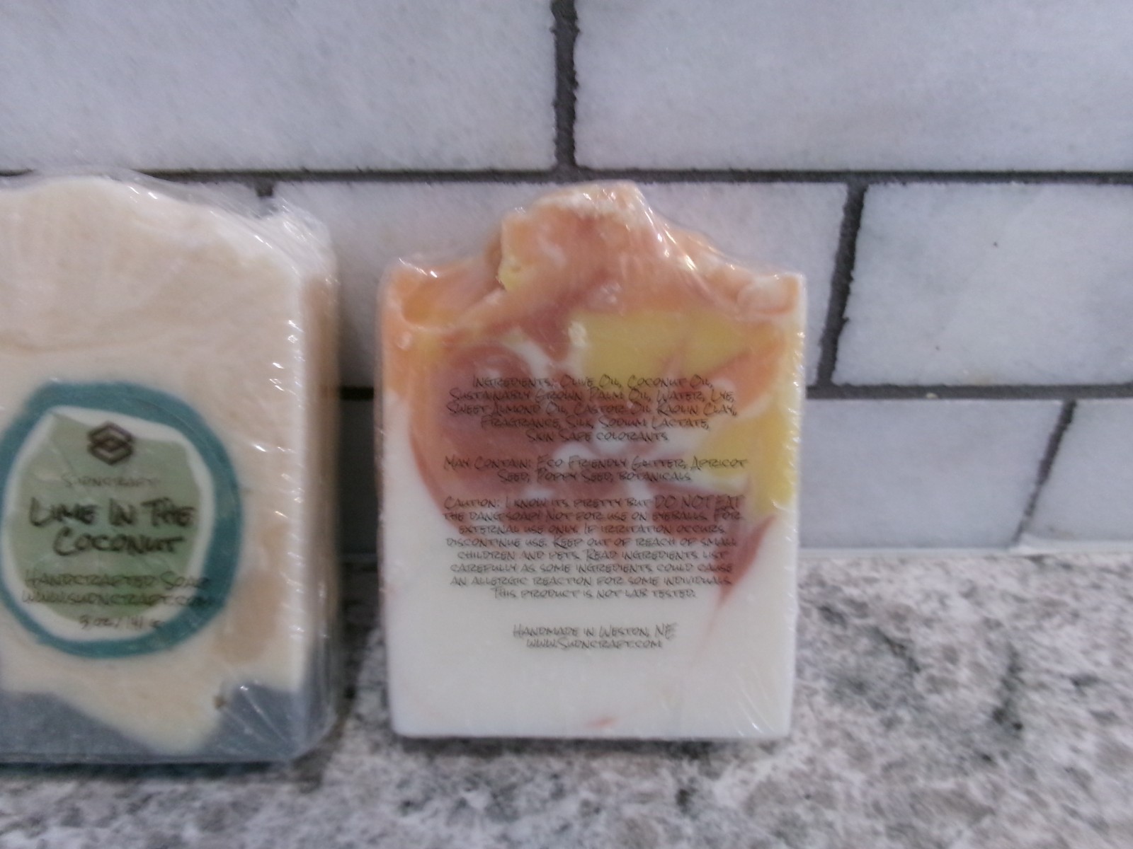 HandCrafted Soap, Plant-Based, Sealed, Various Scents, 5oz’s