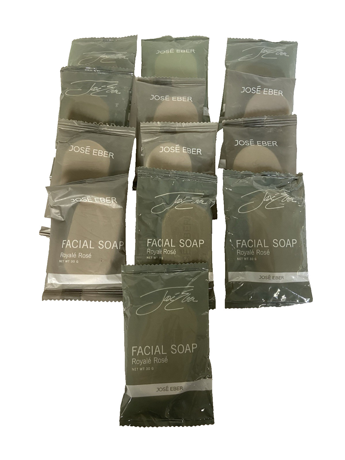 21 Lot Jose Eber Soap Bars Royale Rose Travel Sample 13 Facial 8 Body 1oz 30g