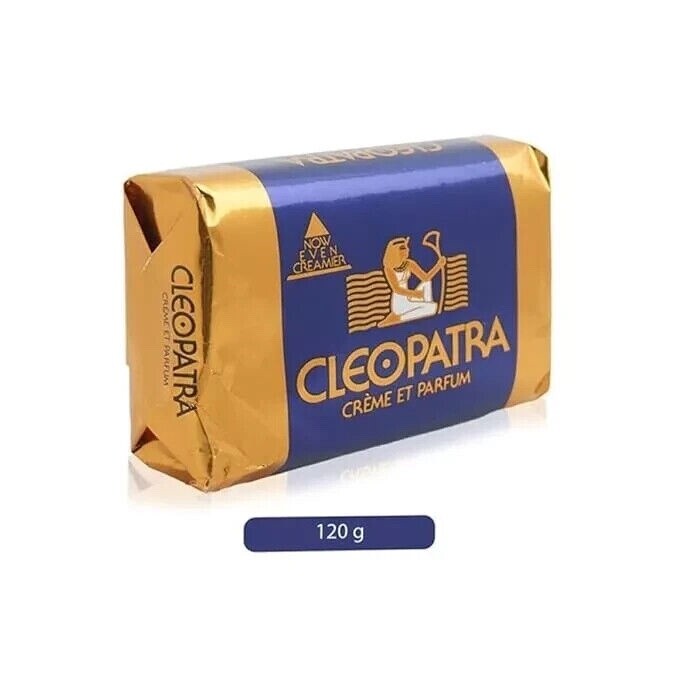CLEOPATRA Creme ET Parfum Soap skin soft, smooth and supple 120g pack of 6