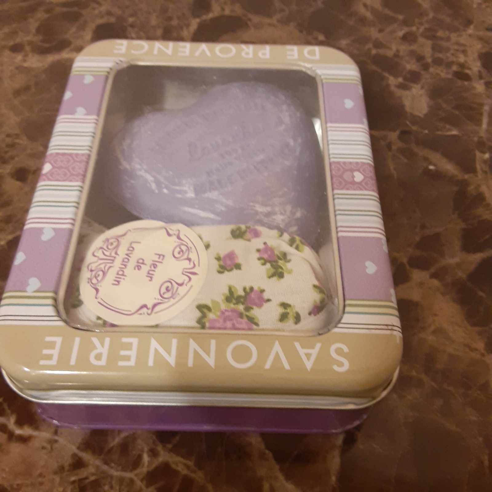 Lavender-scented soap gift set from Provence France.