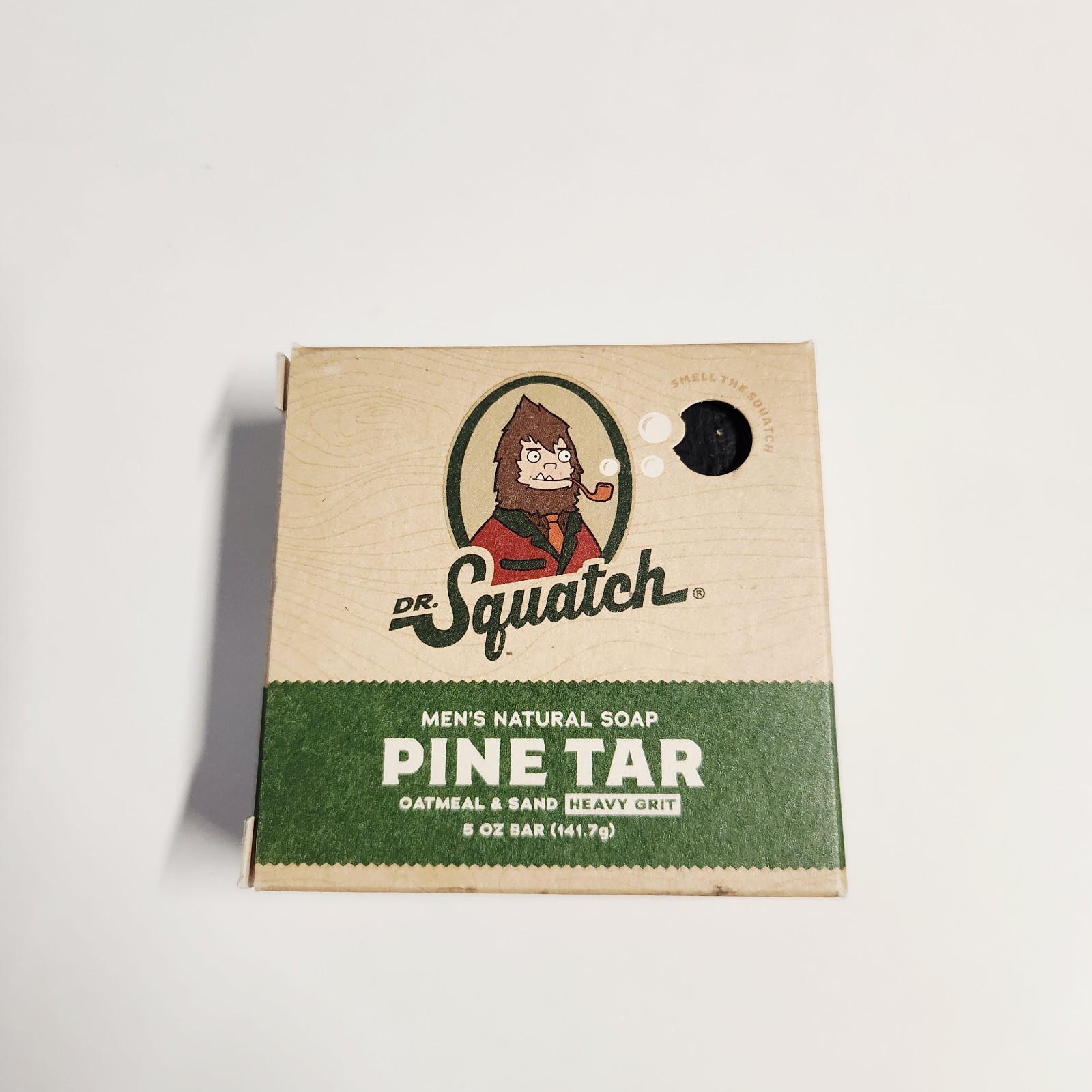 Dr. Squatch Men’s Soap, Natural Bar Soap for Men, Pine Tar Breeze, 5 oz