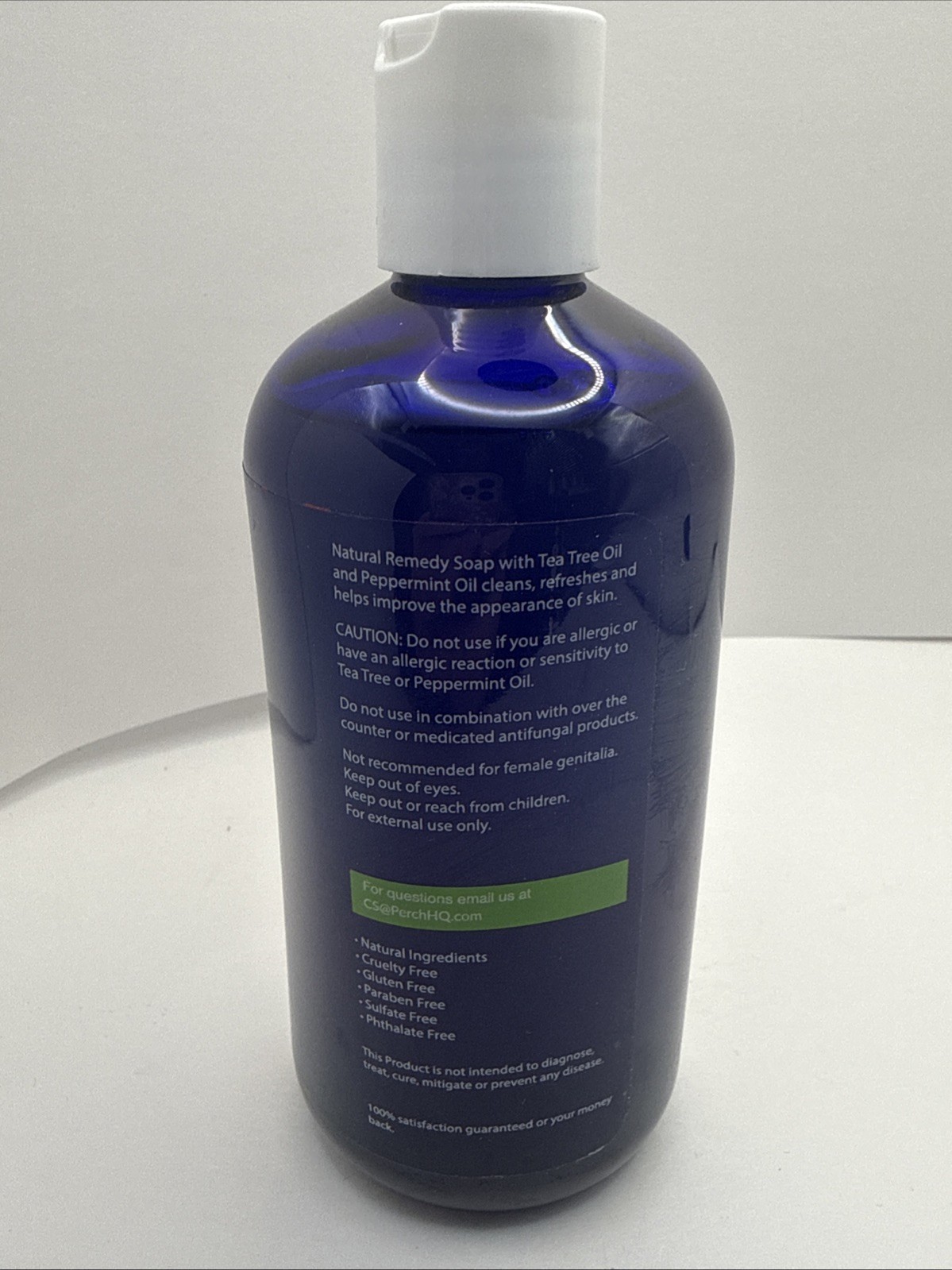 Truremedy Naturals Remedy Tea Tree Oil Body Soap Body Wash 12 oz Peppermint