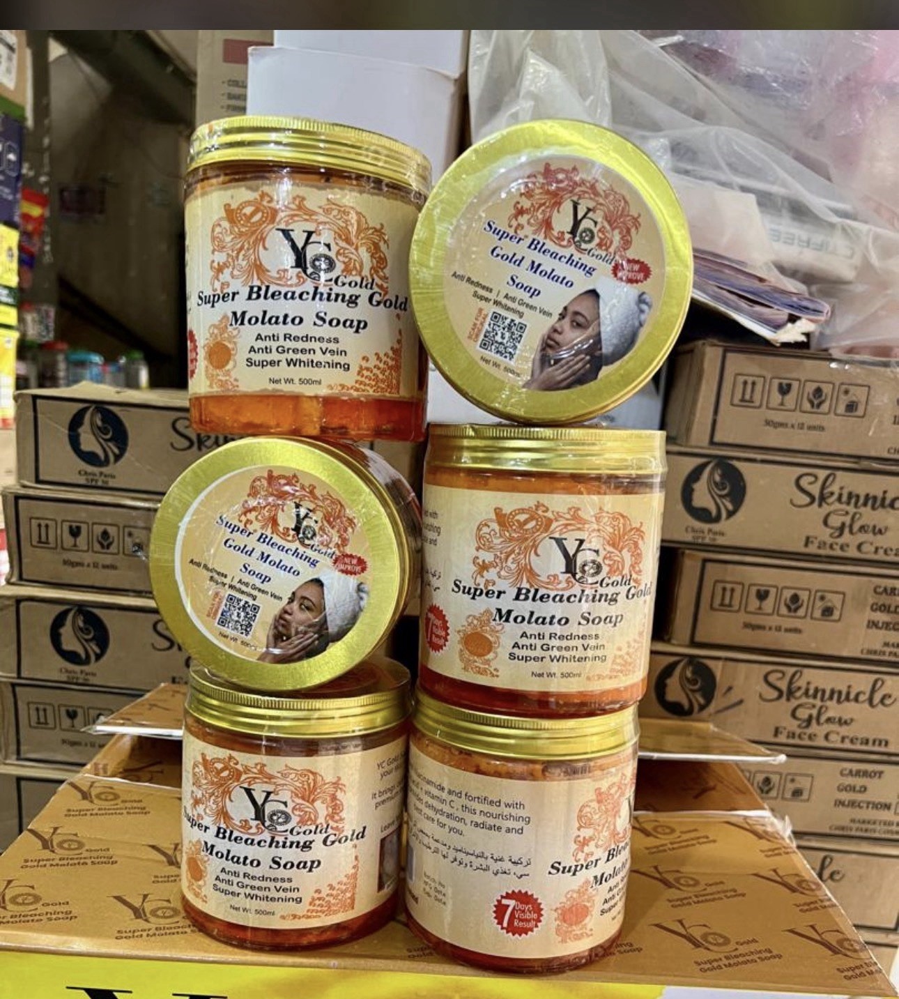 YC Gold Super Molato Soap 500ml