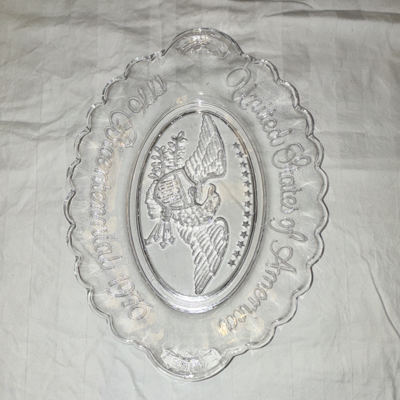 Avon 1976 Bicentennial USA Blue Oval Portrait Body Bar Soaps Decorative