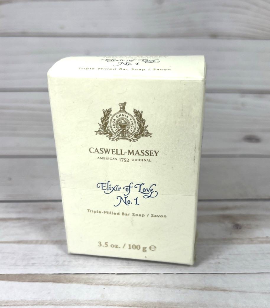 Caswell Massey Elixir of Love No. 1 Perfumed Bar Soap 3.4oz Tripple Filled