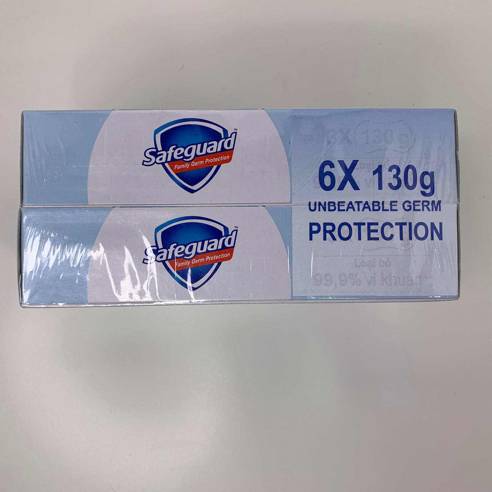 Safeguard Pure White Bar Soap Anti-Bacterial 130g x 6 Ships Fast From USA