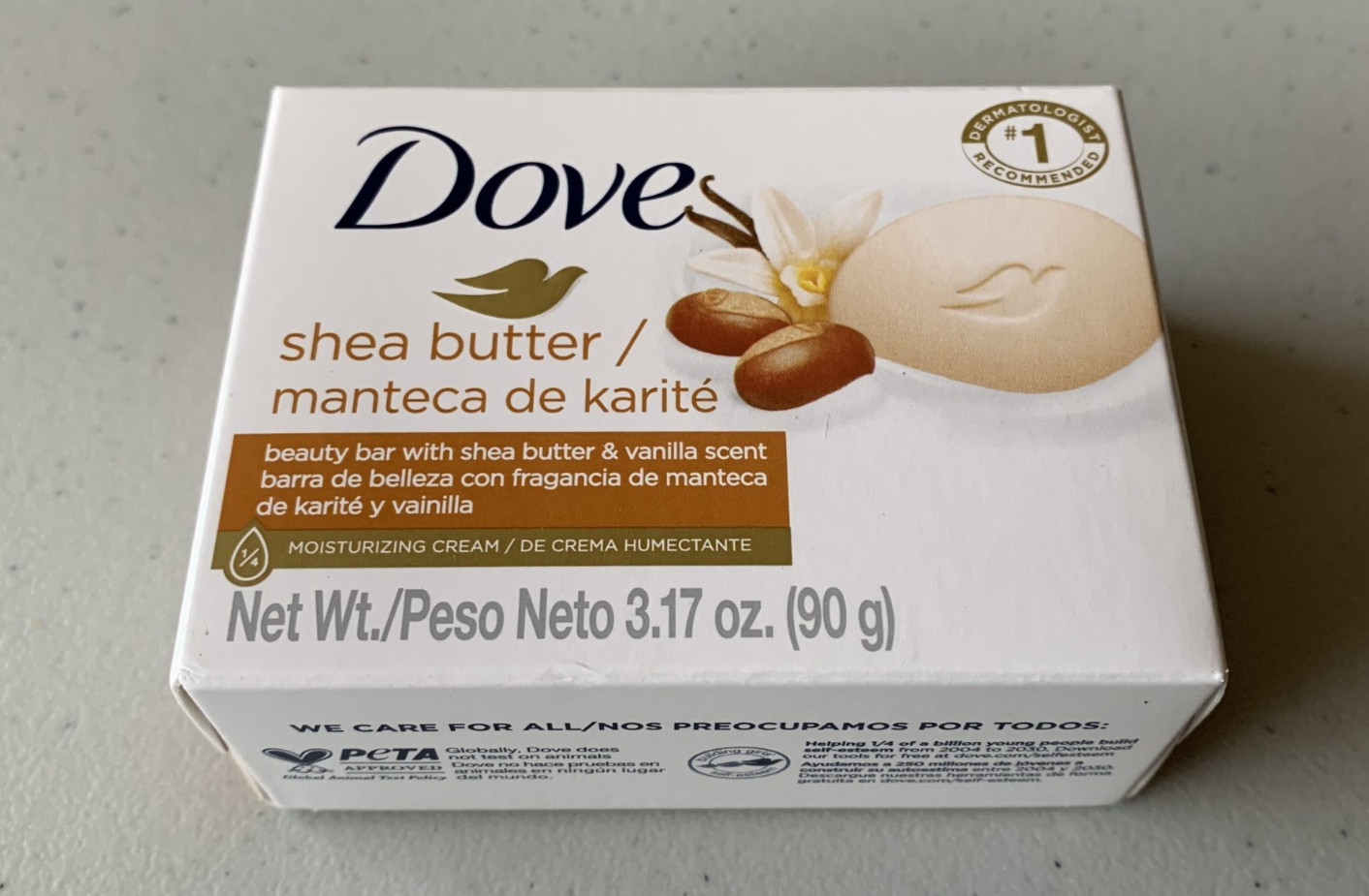 (24 Pack) Dove Shea Butter Beauty Bar, 3.17oz FREE SHIPPING