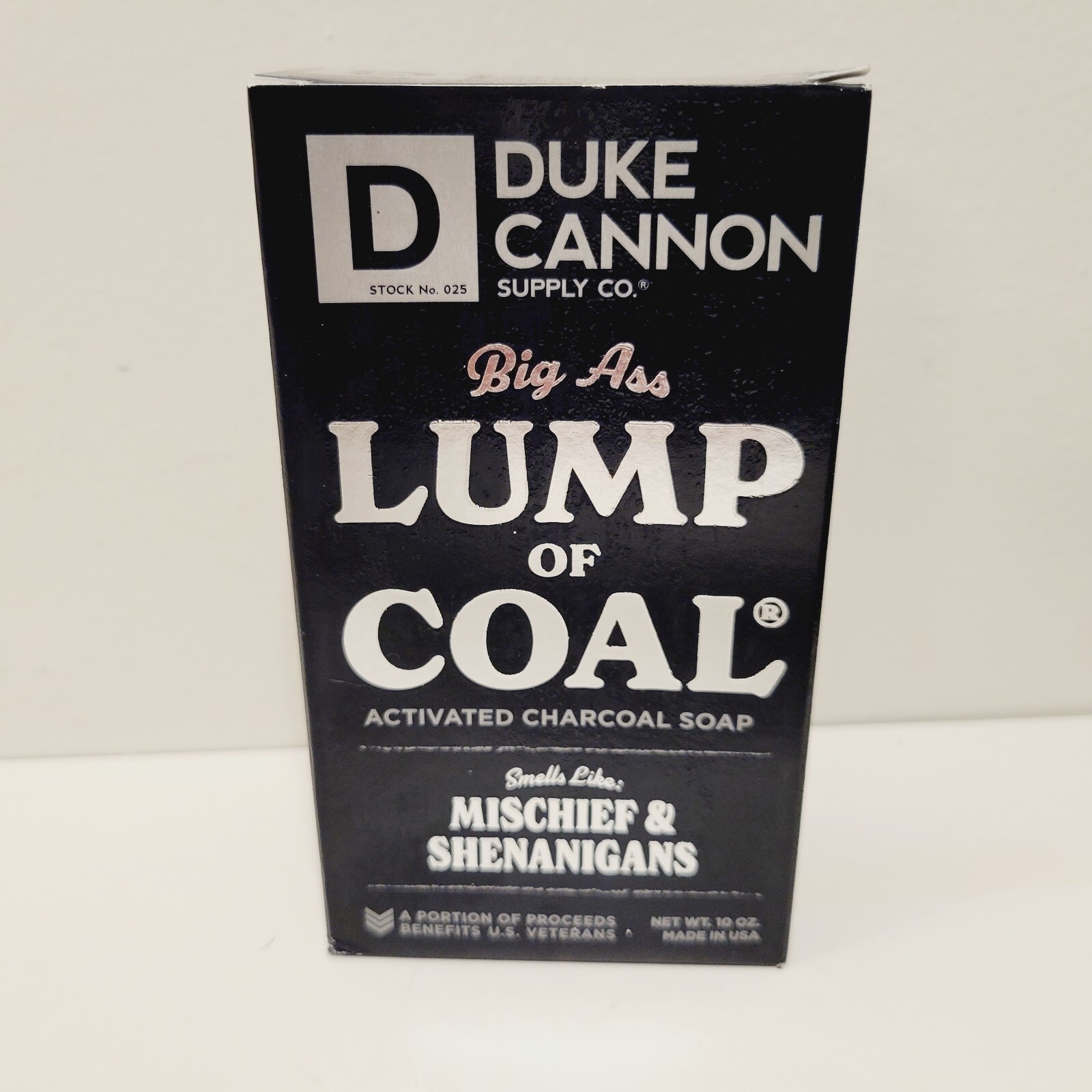 Duke Cannon Supply Co. Big Ass Lump of Coal Charcoal Bar Soap