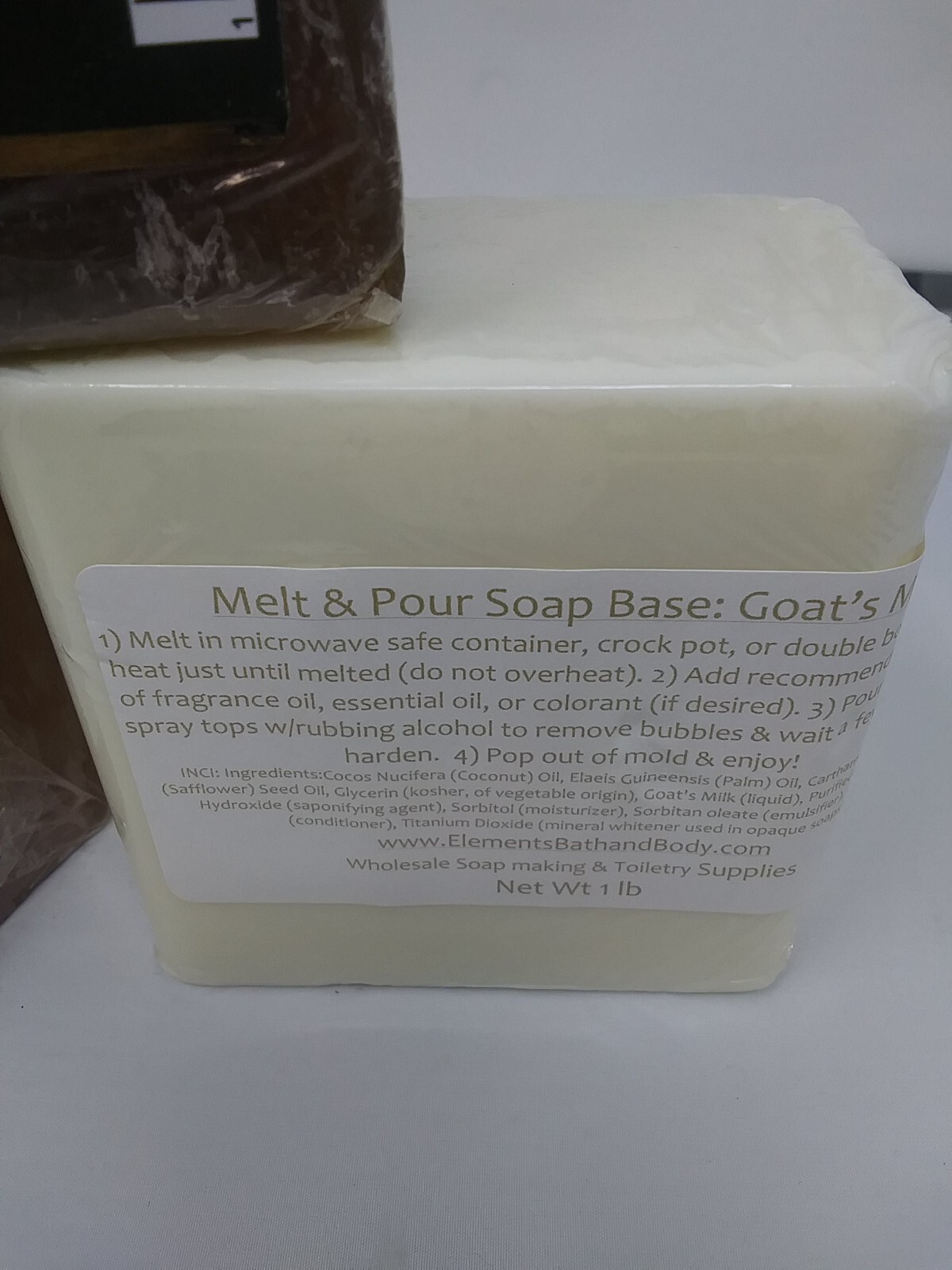 Lot Of (3) 1 Pound Each Soap Bases For Making Your Own Soap (BB)