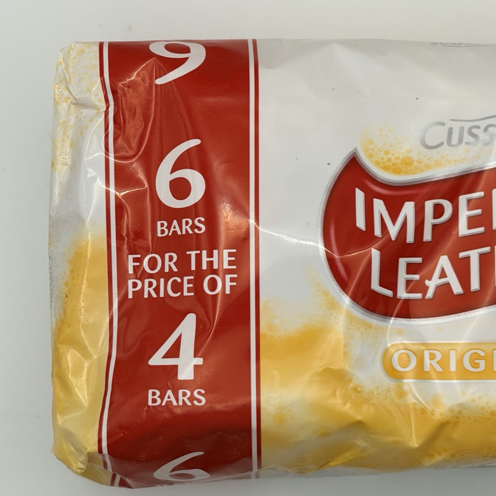 Cusson Imperial Leather Original Bar Soap 6 bars 125g each
