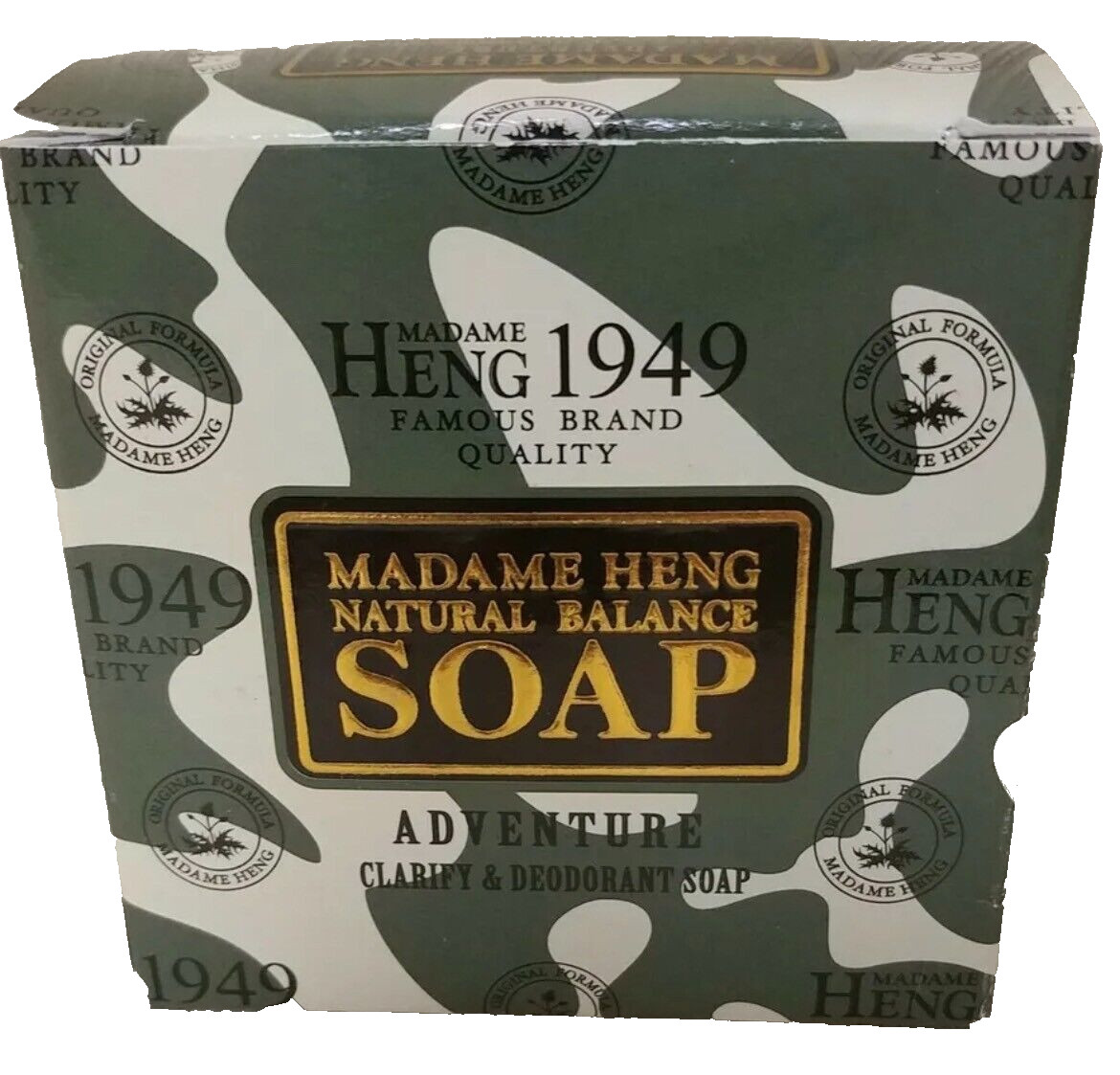 Soap Madame Heng 1949 Natural Balance Adventure Clarify Deodorant Relax 150g.x3