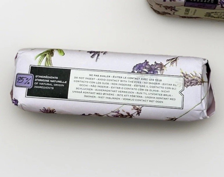 Lavender Soap Bar Large Panier Des Sens French Milled – 7 Oz. 200ML W/ Gift Box!