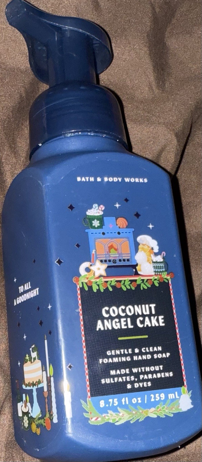 NEW BATH & BODY WORKS COCONUT ANGEL CAKE FOAMING HAND SOAP-8.75 OZ