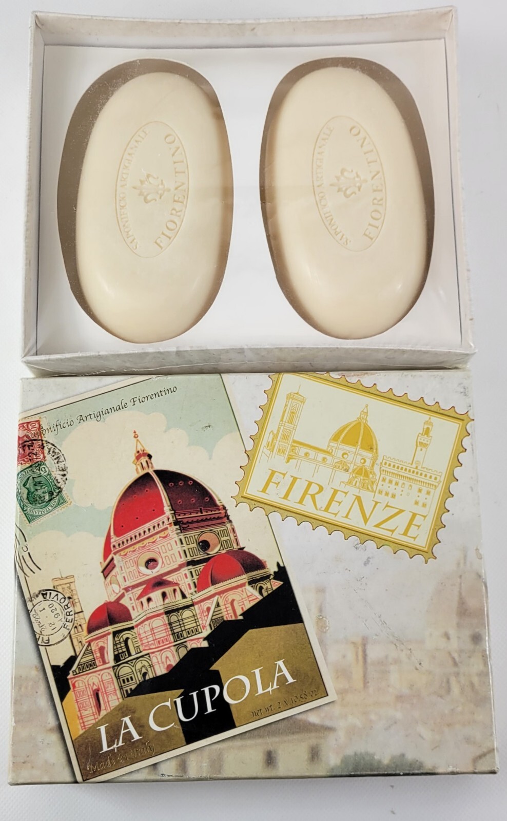 Saponificio Artigianale Fiorentino Large Soap Bars 2 – 10.58 oz Each Made Italy