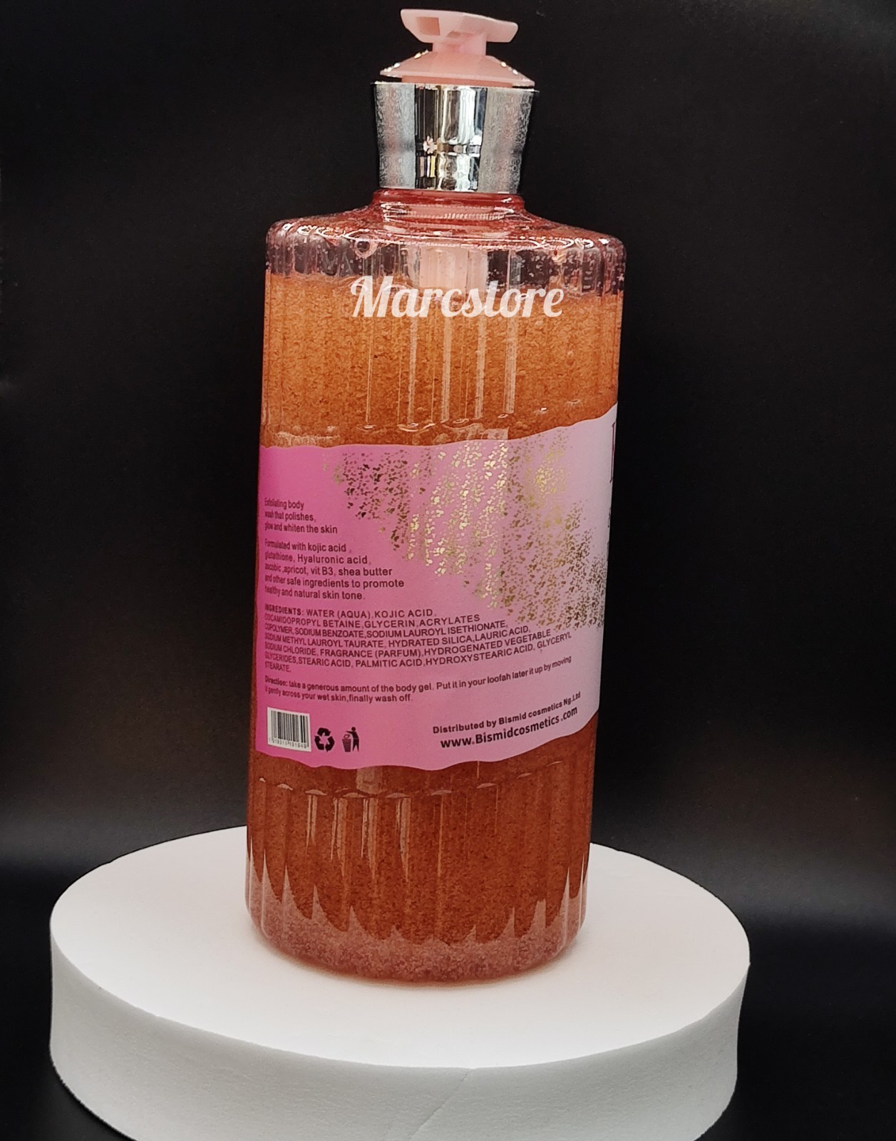 BISMID KOJIC WHITE EXFOLIATING SHOWER GEL
