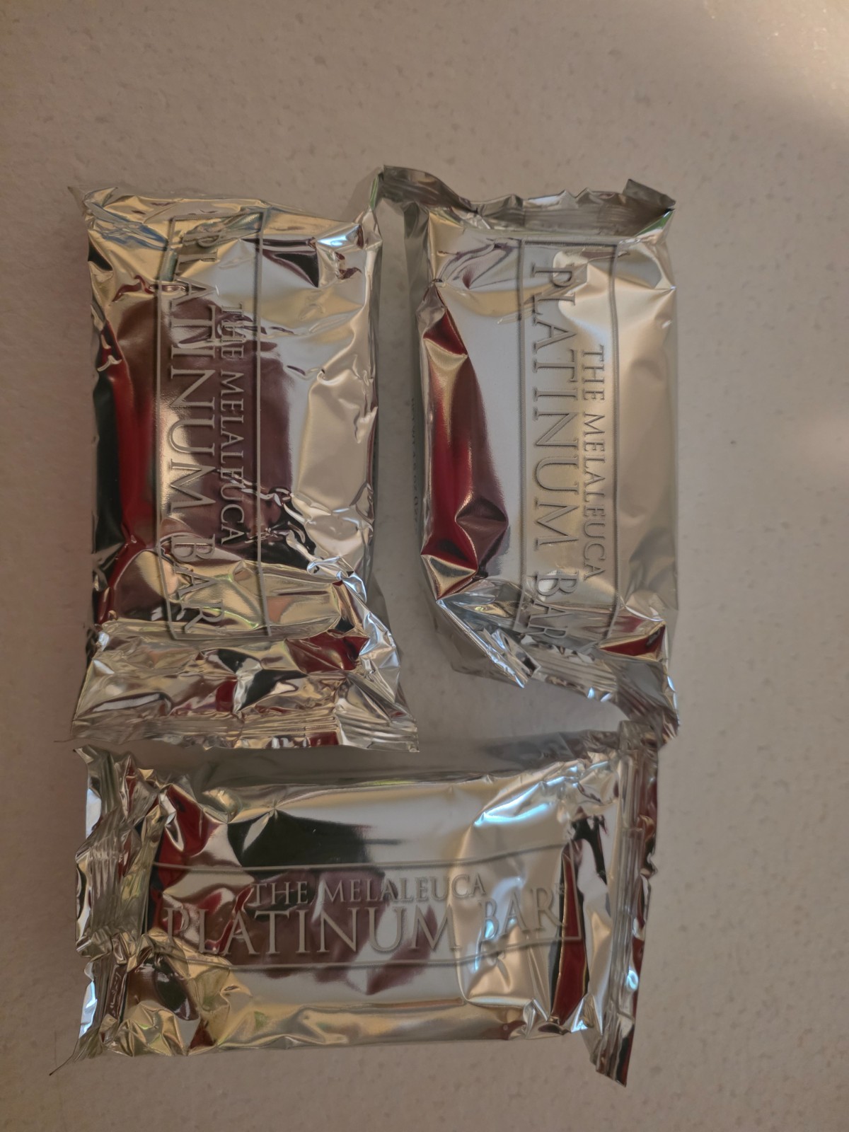 Lot of 3 Melaleuca Platinum Bar