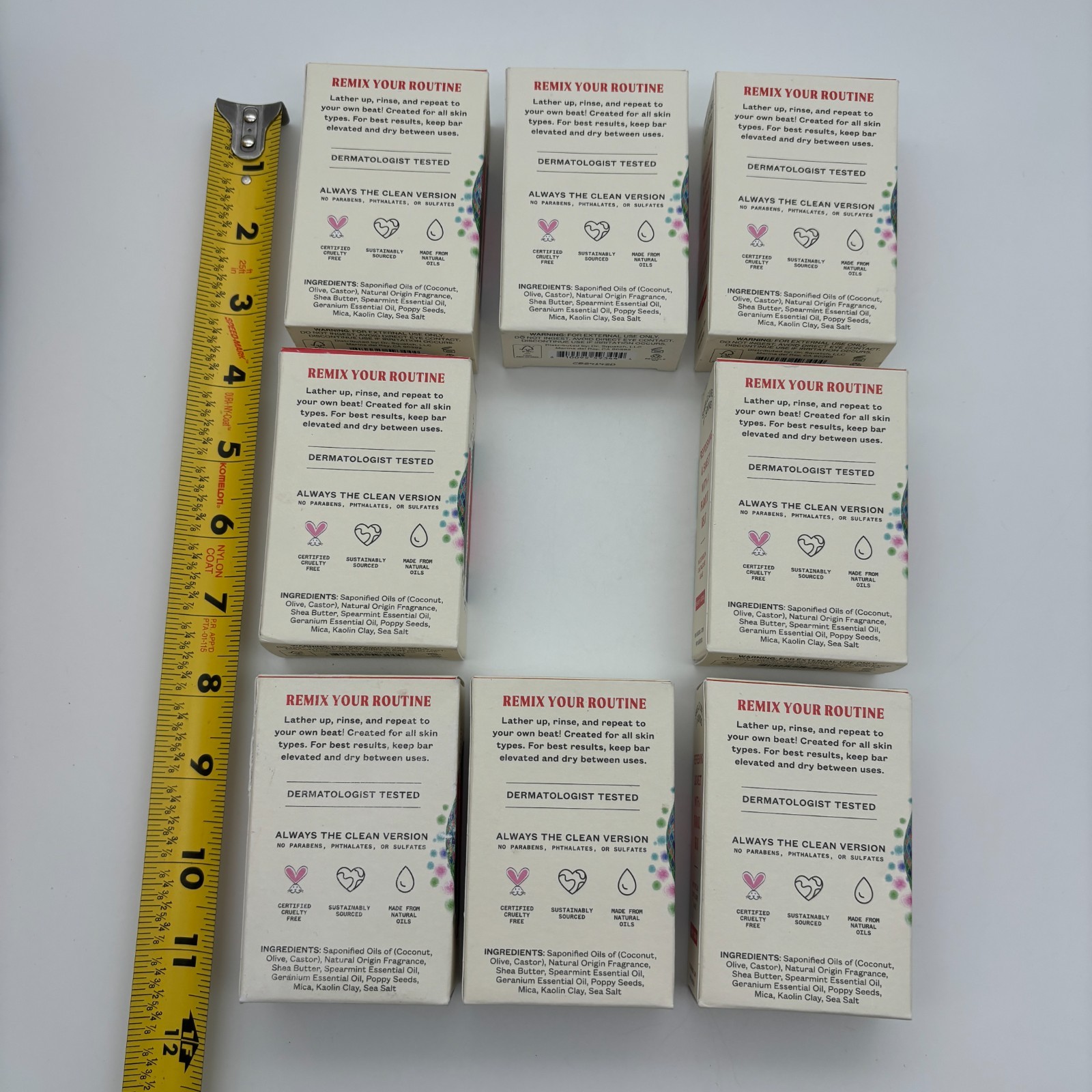 Jukebox Women’s 4.5oz WATERMELON DISCO Natural Body Soap Bar (x8) NEW