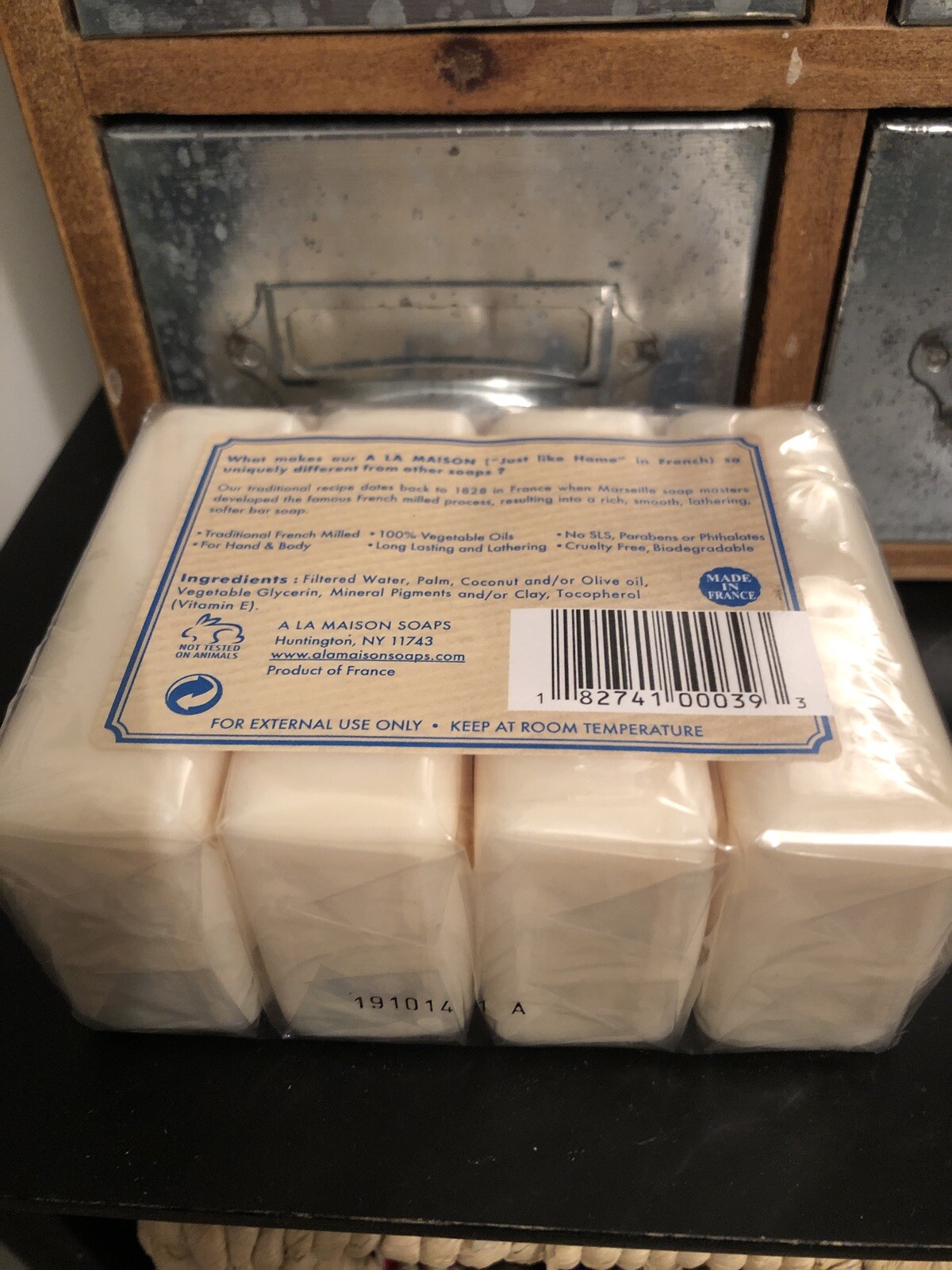 A La Maison de Provence Hand Body Bar Soap Hypoallergenic Unscented