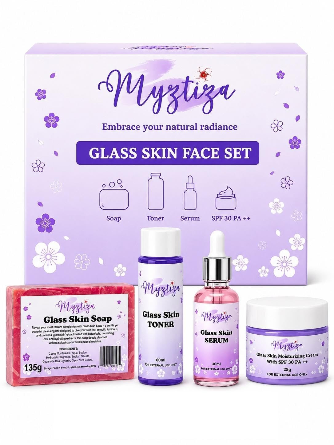 Myztiza Glass Skin Face Set