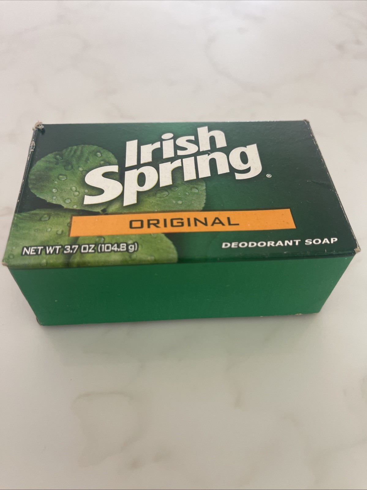 1 PCS IRISH SPRING ORIGINAL DEODORANT BAR SOAP 3.7oz NYNY Vintage