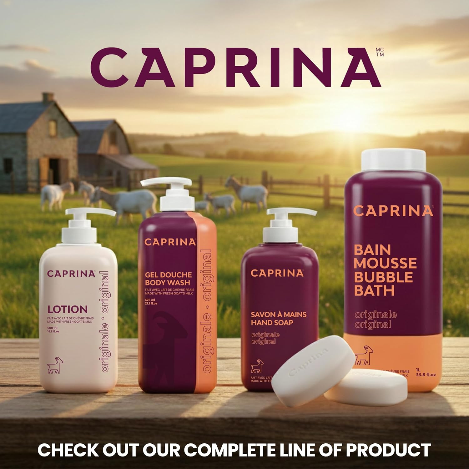 Caprina Canus Fresh Goat’s Milk Soap – 16 Bars for Soft, Nourished Skin