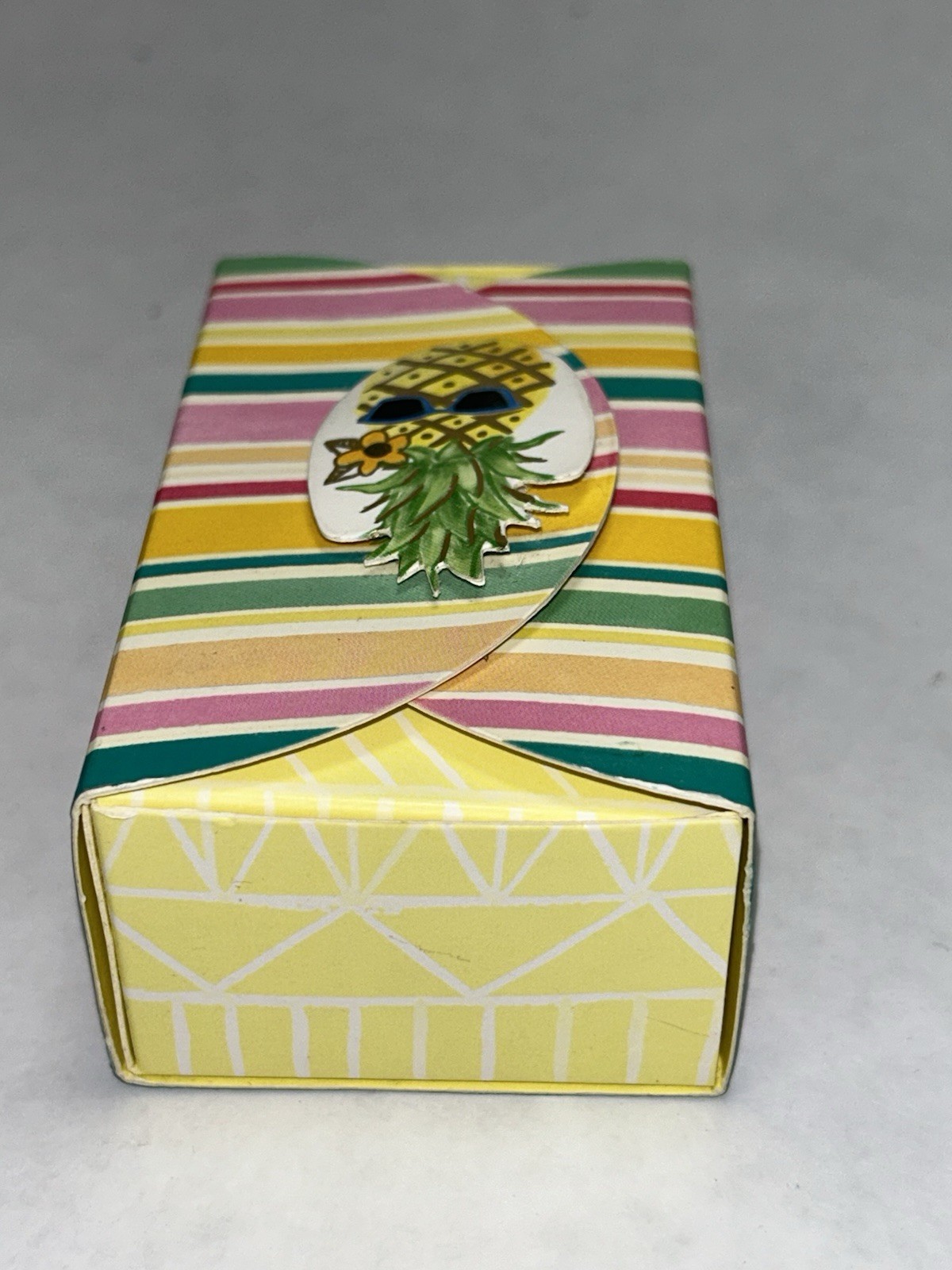 Punch Studio Rose Vegetable Based Luxury Scented Bath Bar Soap 4 oz Keepsake Box
