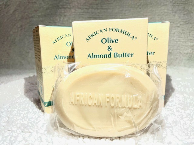 African Formula Olive & Almond Butter Cleansing Bar Soap  Antioxidants Vitamin E
