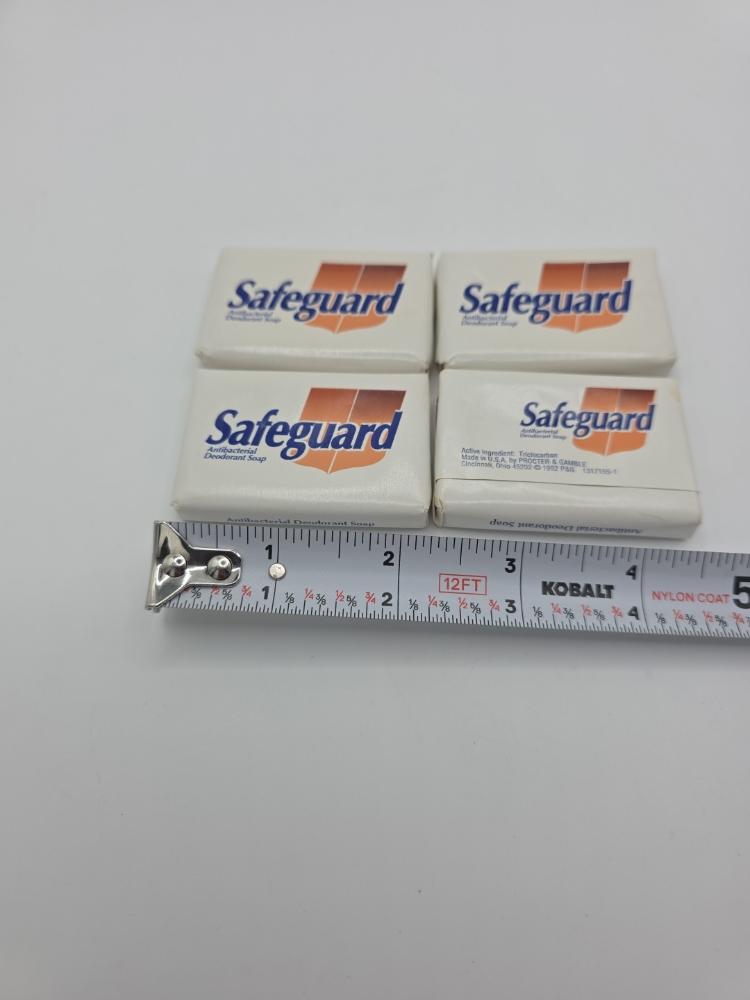 4 Mini Bars Safeguard Soap P&G NEW Antibacterial Deodorant Soap Vtg Travel NOS