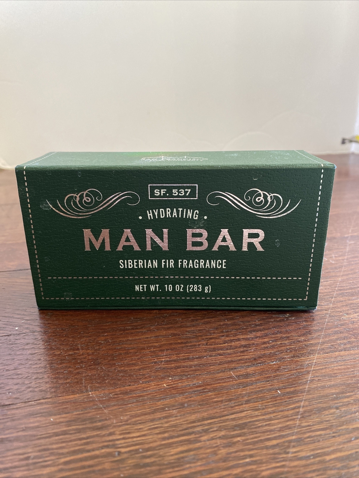 San Francisco Soap Company Hydrating Man Bar, Green, Siberian Fir, 10 Oz