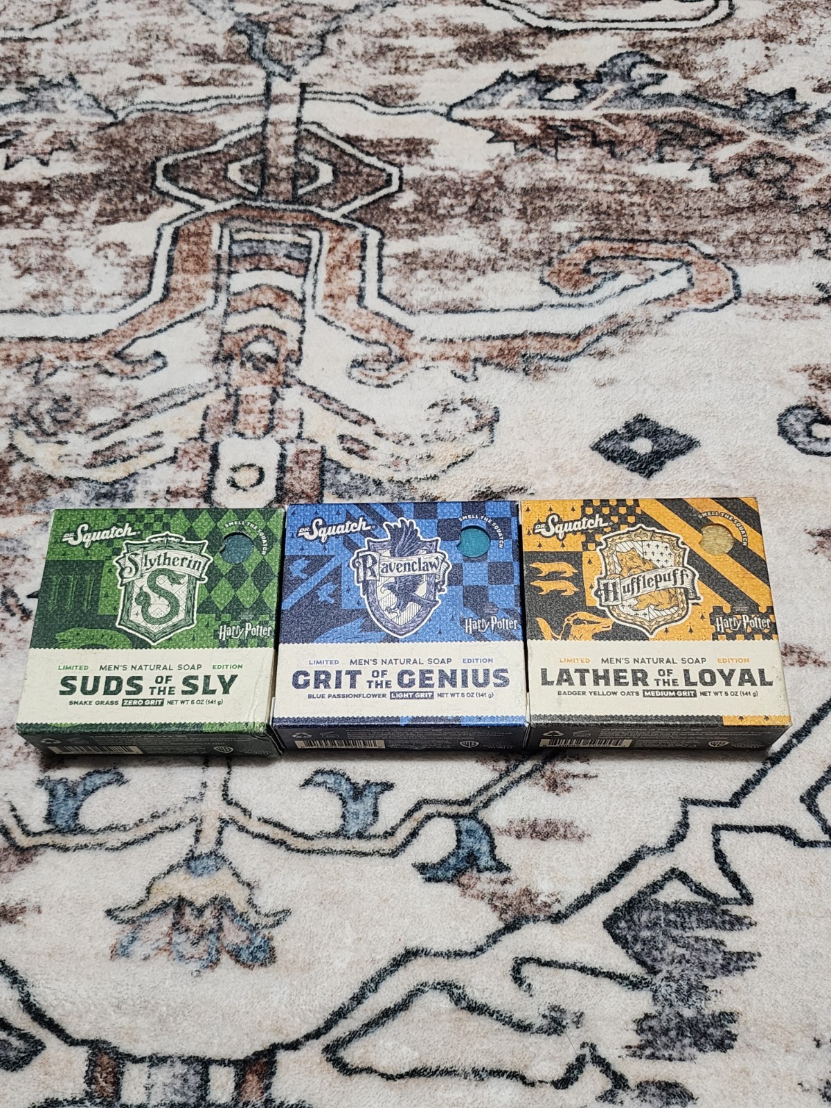 Dr. Squatch Harry Potter Collection Limited Edition 3 Piece Set CHEAP MUST SEE